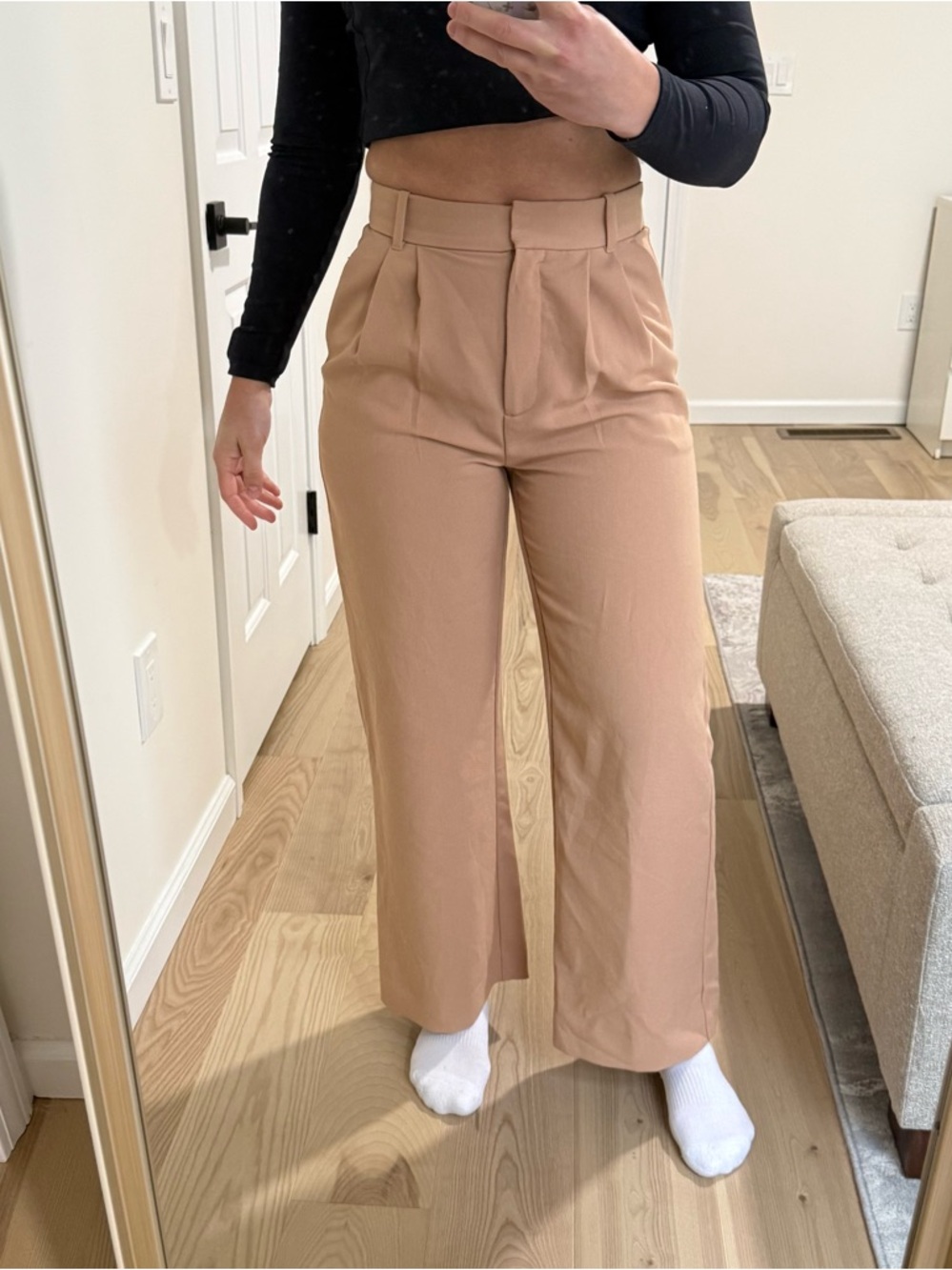 Abercrombie & Fitch High-Waist Wide Leg Pants - Picture 5 of 7